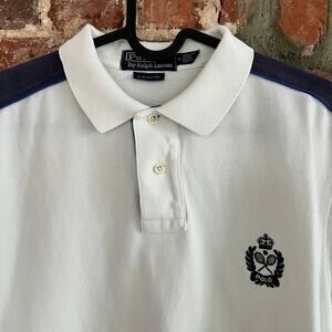 Polo Ralph Lauren Tennis Men's White Polo Shirt Size  19x27